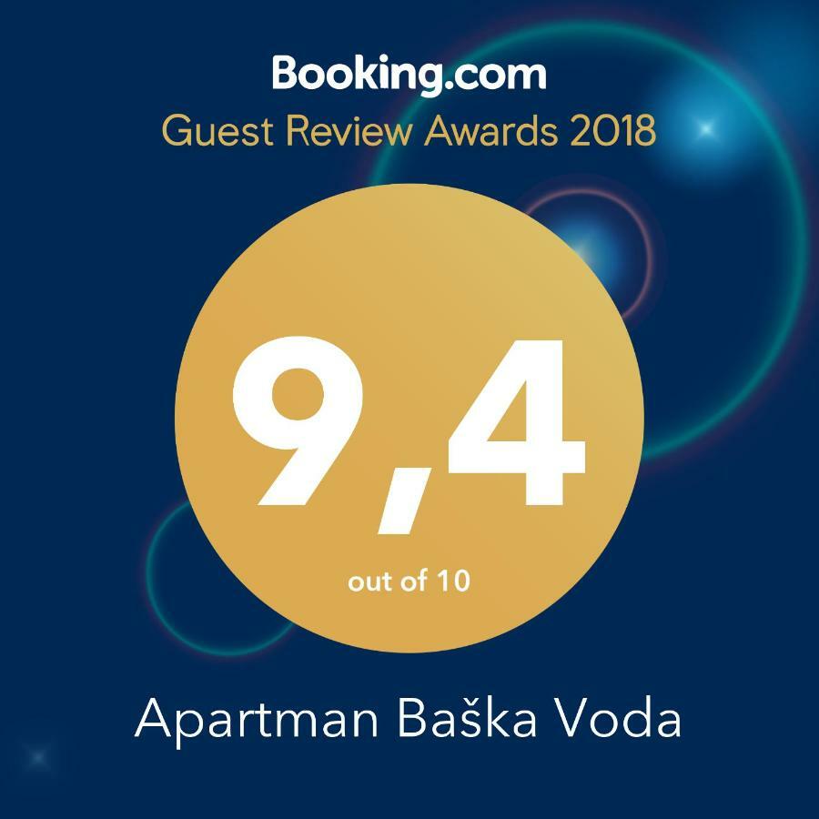 Apartman Baska Voda Baška Voda Exterior foto